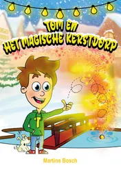 Omslag van Tom en het magische kerstdorp