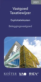 Omslag van Vastgoed Taxatiewijzer Exploitatiekosten Beleggingsvastgoed 2021