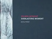 Omslag van Eeuwig Moment