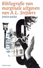 Omslag van Bibliografie van marginale uitgaven van A.L. Snijders