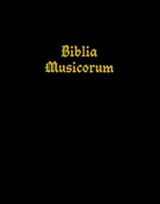 Omslag van Biblia Musicorum