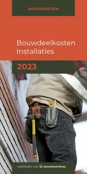 Omslag van Bouwdeelkosten Installaties 2023