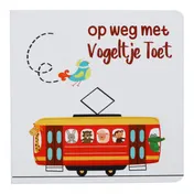 Omslag van op weg met vogeltje Toet