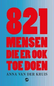 Omslag van 821 mensen die er ook toe doen