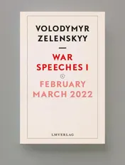 Omslag van War Speeches I