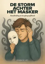 Omslag van De storm achter het masker