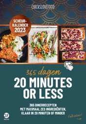 Omslag van 365 dagen 20 minutes or less - scheurkalender