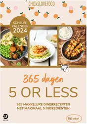 Omslag van 366 dagen 5 or less scheurkalender