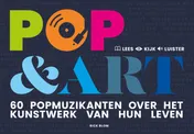 Omslag van Pop & Art, 60 popmuzikanten over het kunstwerk van hun leven