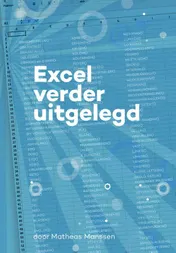 Omslag van Excel verder uitgelegd