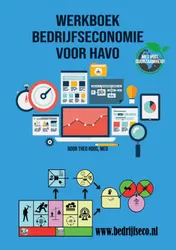 Omslag van Werkboek bedrijfseconomie voor havo