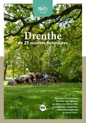 Omslag van Drenthe - De 25 mooiste fietsroutes