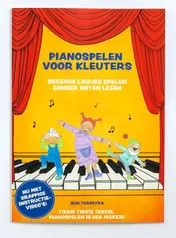Omslag van Pianospelen voor kleuters