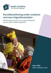 Omslag van Kunstbeoefening onder ouderen met een migratieverleden