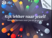 Omslag van Kijk lekker naar jezelf, jongeren editie