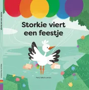 Omslag van Storkie viert een feestje
