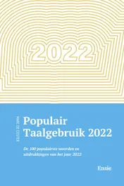Omslag van Populair Taalgebruik 2022