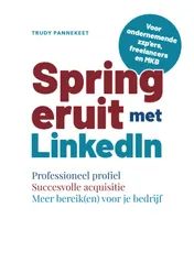 Omslag van Spring eruit met LinkedIn