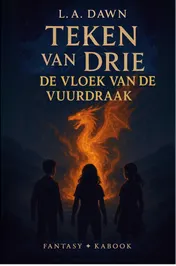 Omslag van Teken van drie - en de vloek van de vuurdraak