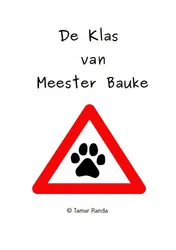 Omslag van De Klas van Meester Bauke
