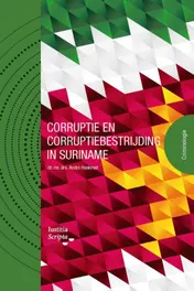 Omslag van Corruptie en corruptiebestrijding in Suriname