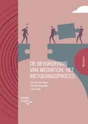 Omslag van De bevordering van mediation: het wetgevingsproces