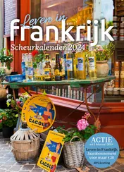 Omslag van Leven in Frankrijk Scheurkalender 2024