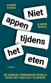 Omslag van Niet appen tijdens het eten