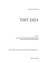 Omslag van TiNT 2024