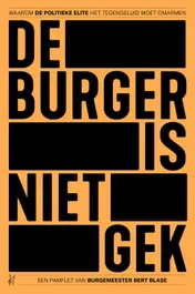 Omslag van De burger is niet gek