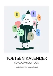 Omslag van Toetsenkalender