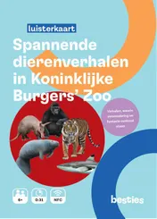 Omslag van Spannende dierenverhalen in Koninklijke Burgers'Zoo