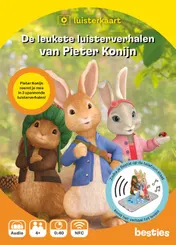 Omslag van De leukste luisterverhalen van Pieter Konijn