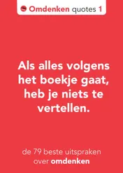 Omslag van De 79 beste uitspraken over omdenken