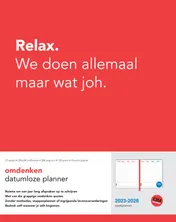 Omslag van Omdenken planner groot