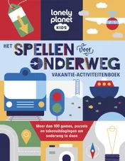 Omslag van Het spellen voor onderweg vakantie-activiteitenboek
