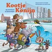 Omslag van Kootje Konijn op avontuur in Rotterdam