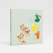 Omslag van 1,2,3 leren tellen