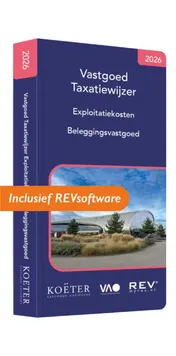 Omslag van Vastgoed Taxatiewijzer Exploitatiekosten Beleggingsvastgoed 2026