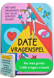 Omslag van Het date vragenspel dat jullie verliefd maakt