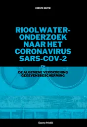 Omslag van Rioolwateronderzoek naar het coronavirus SARS-CoV-2 en de AVG