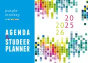 Omslag van Purple Monkey planagenda 2025-2026