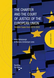 Omslag van The Charter and The Court of Justice of the European Union