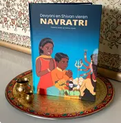 Omslag van Devyani en Shivan vieren Navratri