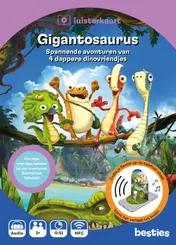 Omslag van Gigantosaurus spannende avonturen van 4 dappere dinovriendjes