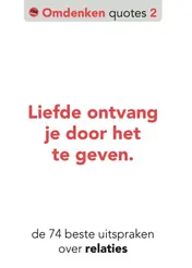 Omslag van De 74 beste uitspraken over relaties