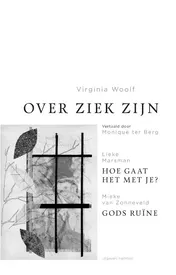 Omslag van Over ziek zijn