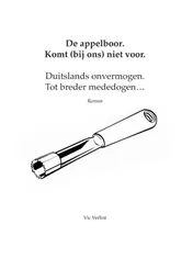 Omslag van De appelboor Komt (bij ons) niet voor.
