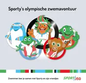 Omslag van Sporty's olympische zwemavontuur