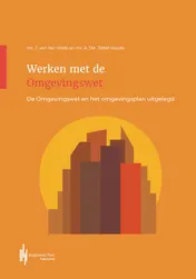 Omslag van Werken met de omgevingswet